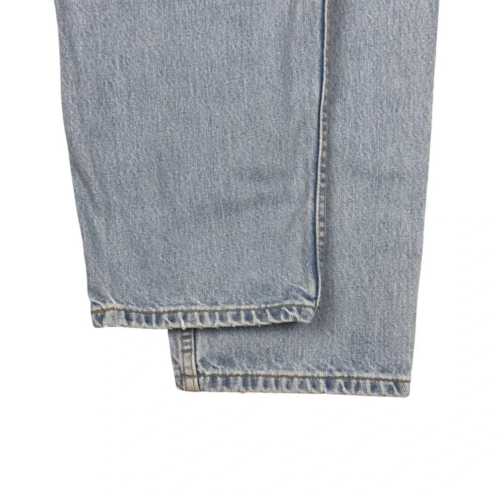 Vintage Levi's 550 Relaxed Men's Jeans 32.5x33.5 Light Wash 100% Cotton 1999 Y2K